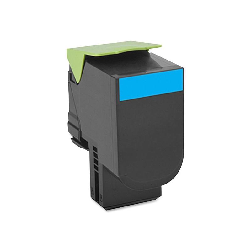 Toneri Lexmark 80C2XCE, cyan, origjinal