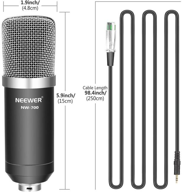 [OUTLET] Mikrofon Neewer NW-700, i zi