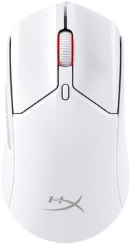 Maus gaming HyperX Pulsefire Haste 2 Wireless, pa kabllo, 61 g, i bardhë