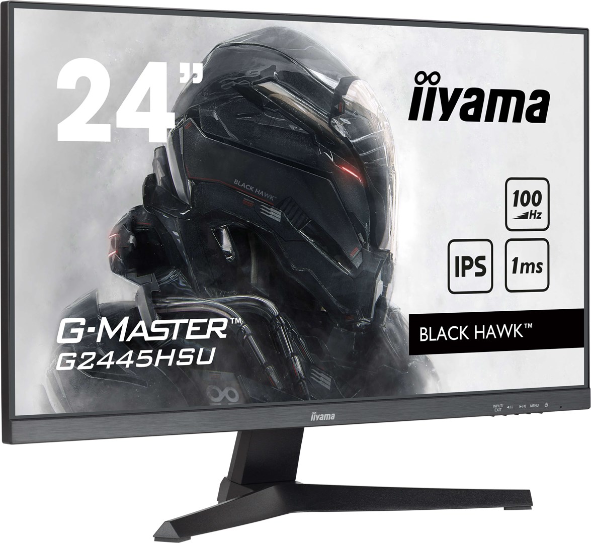 Monitor gaming iiyama G-MASTER G2445HSU-B2, 24", 100Hz, i zi