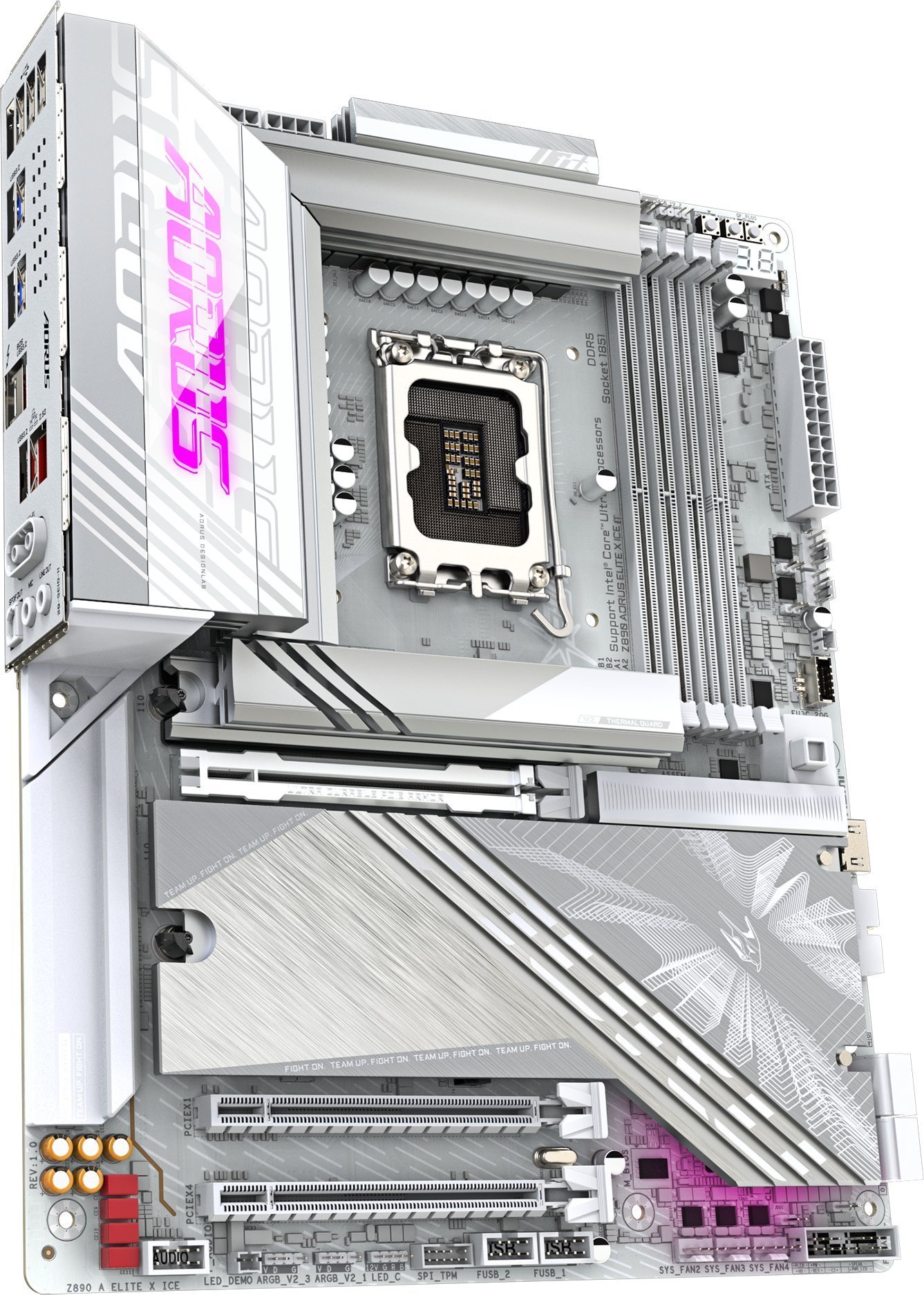 Pllakë amë Gigabyte Z890 AORUS ELITE X ICE, LGA1851, DDR5, ATX 3