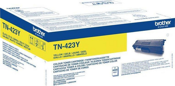 Toner për printer Brother (TN423Y), i verdhë