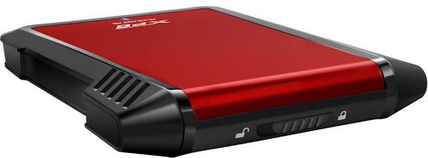 Kuti eksterne për disk 2.5" ADATA EX500, SATA në USB 3.1, e kuqe 2