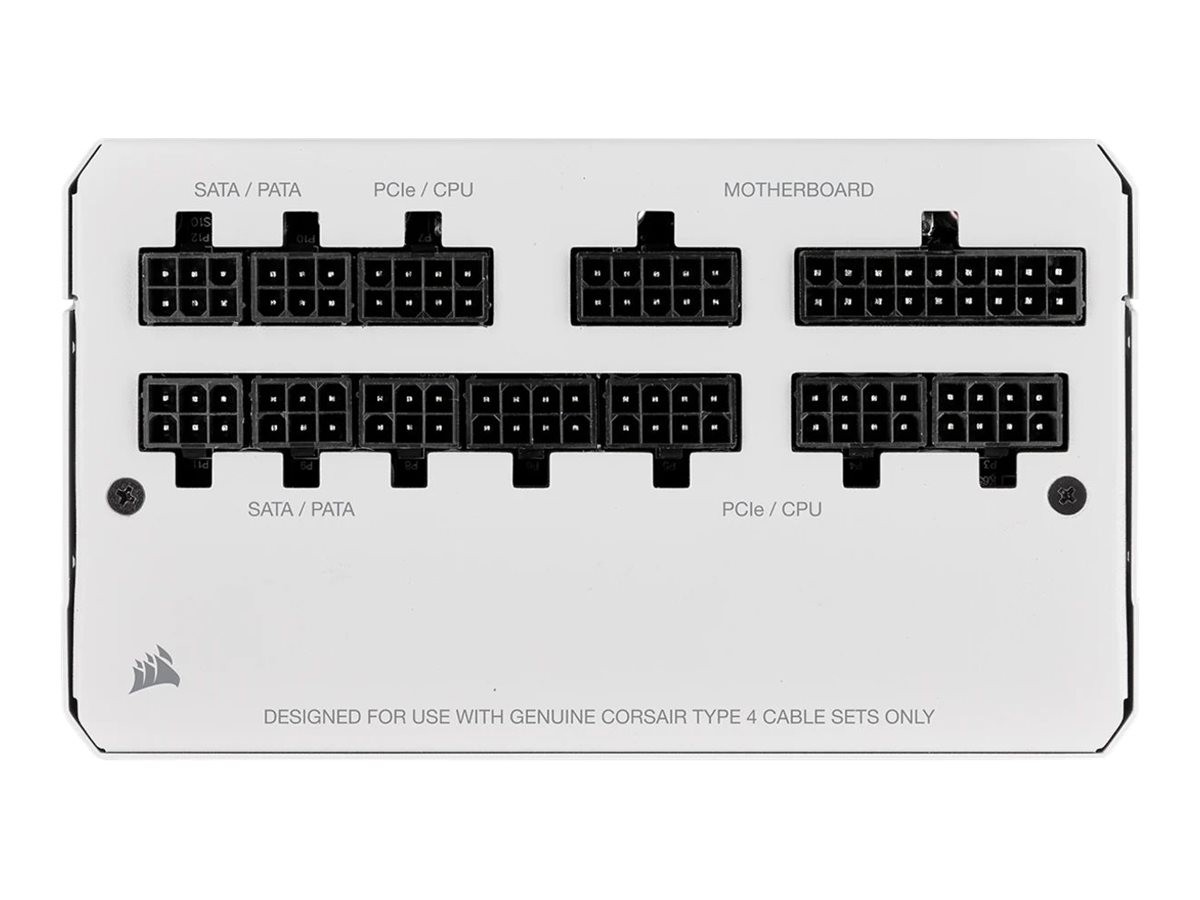 Furnizues i rrymës CORSAIR RM White Series RM850 - 850W - 80 PLUS Gold