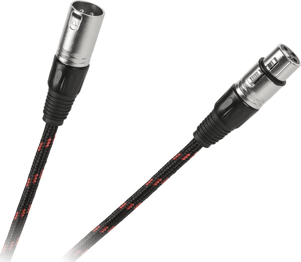 Kabllo XLR - XLR, 5m, e zezë