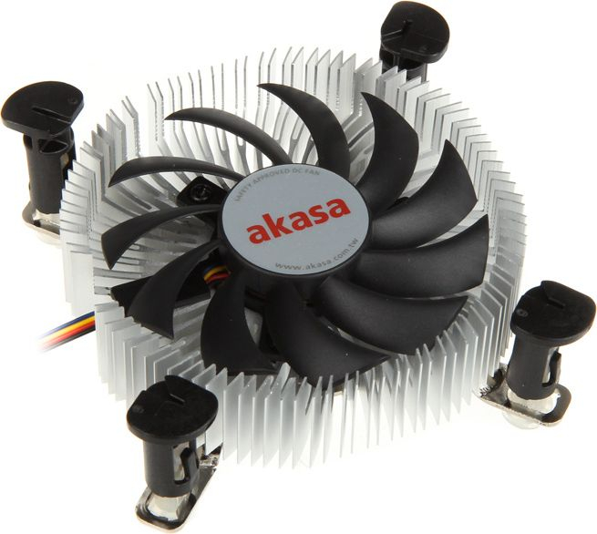 Ftohës procesori Akasa AK-CC7122BP01, 74mm PWM, Intel 775 1155 1156, i zi