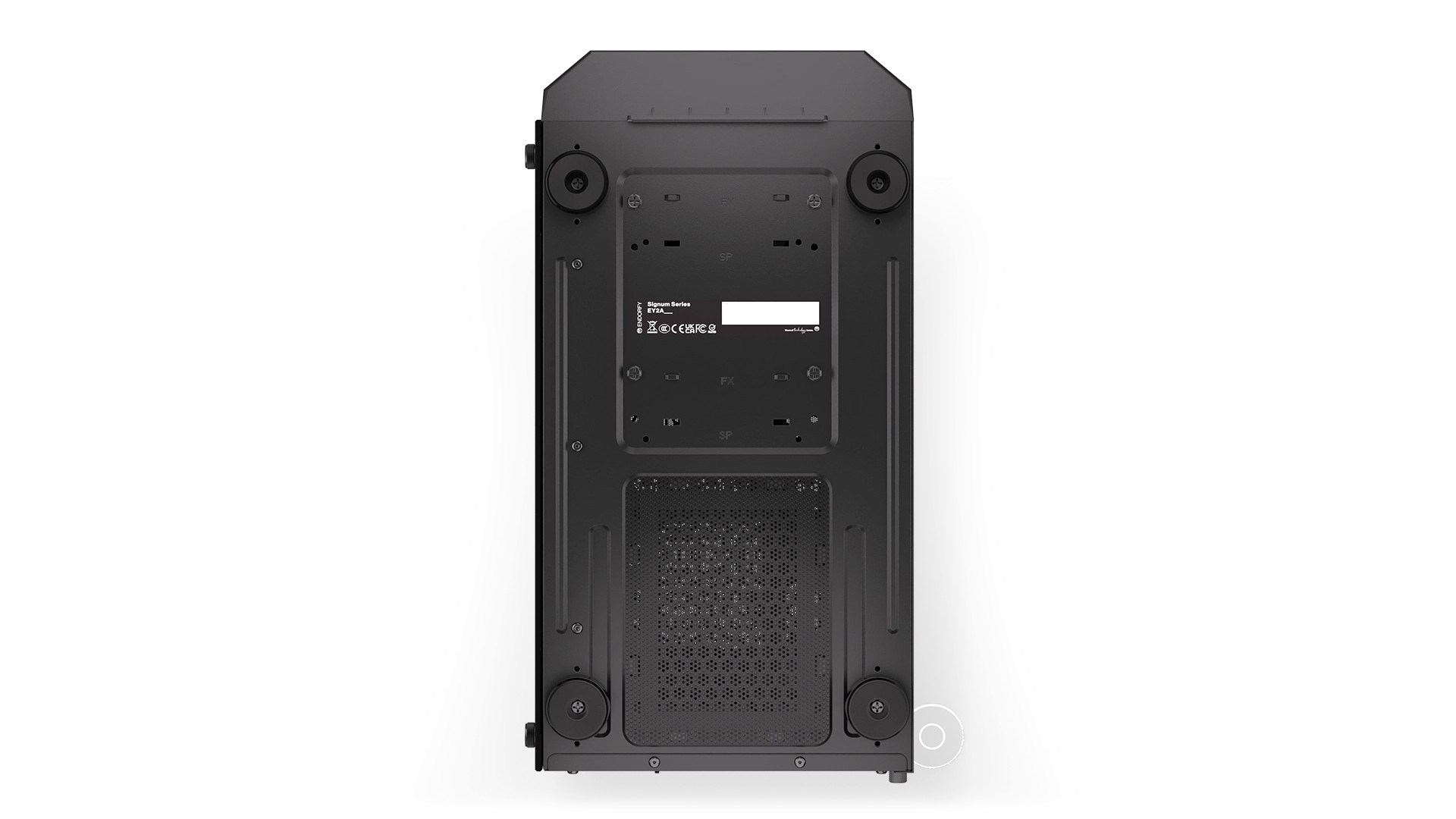 Kuti kompjuteri Endorfy Signum 300 Core EY2A004, ATX, me xham të temperuar, e zezë