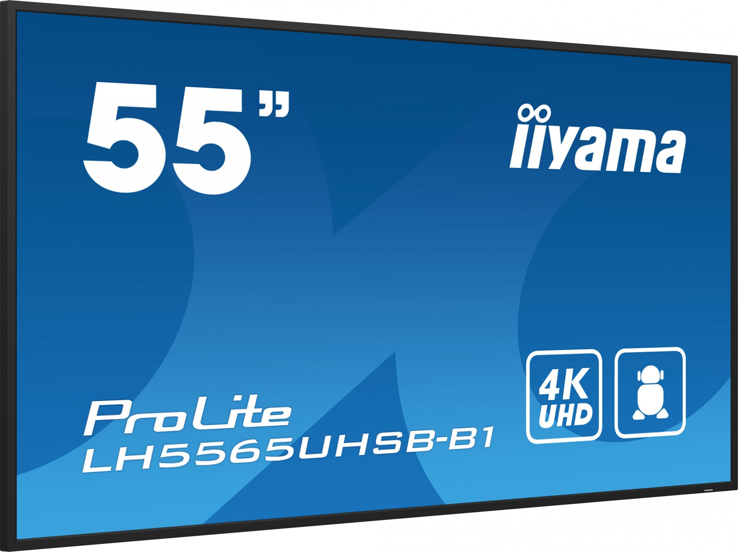 Ekran signage Iiyama LH5565UHSB-B1, 55", 4K, 800 cd/m², Android 11, i zi