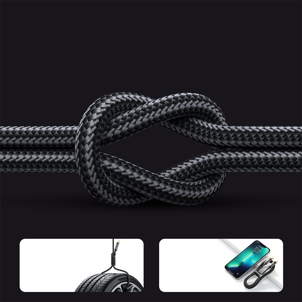 Kabllo Joyroom JYR428 USB C në Lightning, 2 m, 20W PD, e zezë