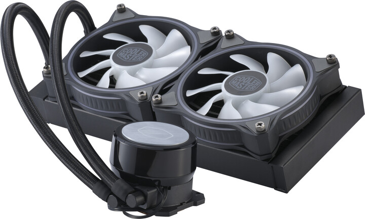 [OUTLET] Ftohës Cooler Master MasterLiquid ML240 Illusion, 2x120mm ARGB, i zi