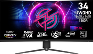 Monitor MSI MPG 346CQRF X24, 34", UWQHD, 240Hz, i zi