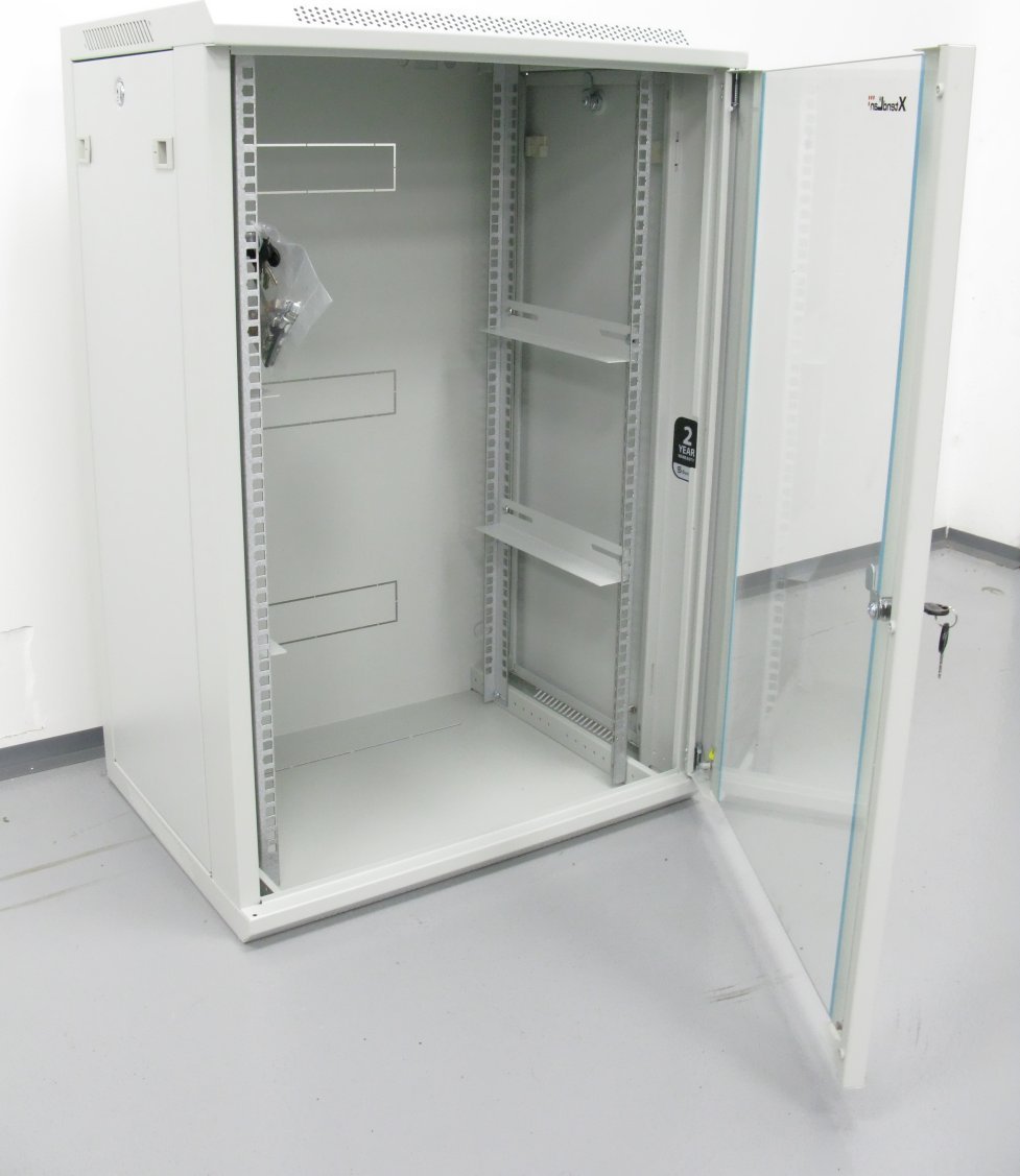 Kabinet rack XtendLan 19" 22U, 600x600 mm, kapacitet 60 kg, gri