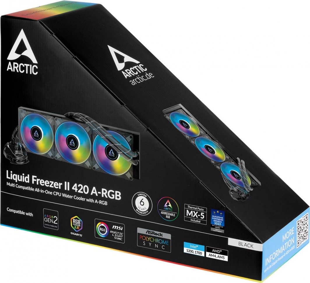 Ftohës Liquid Freezer II 420 ARGB (ACFRE00109A)