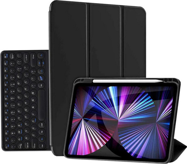 Mbështjellëse me tastierë Alogy për Apple iPad Pro 11 2021, e zezë