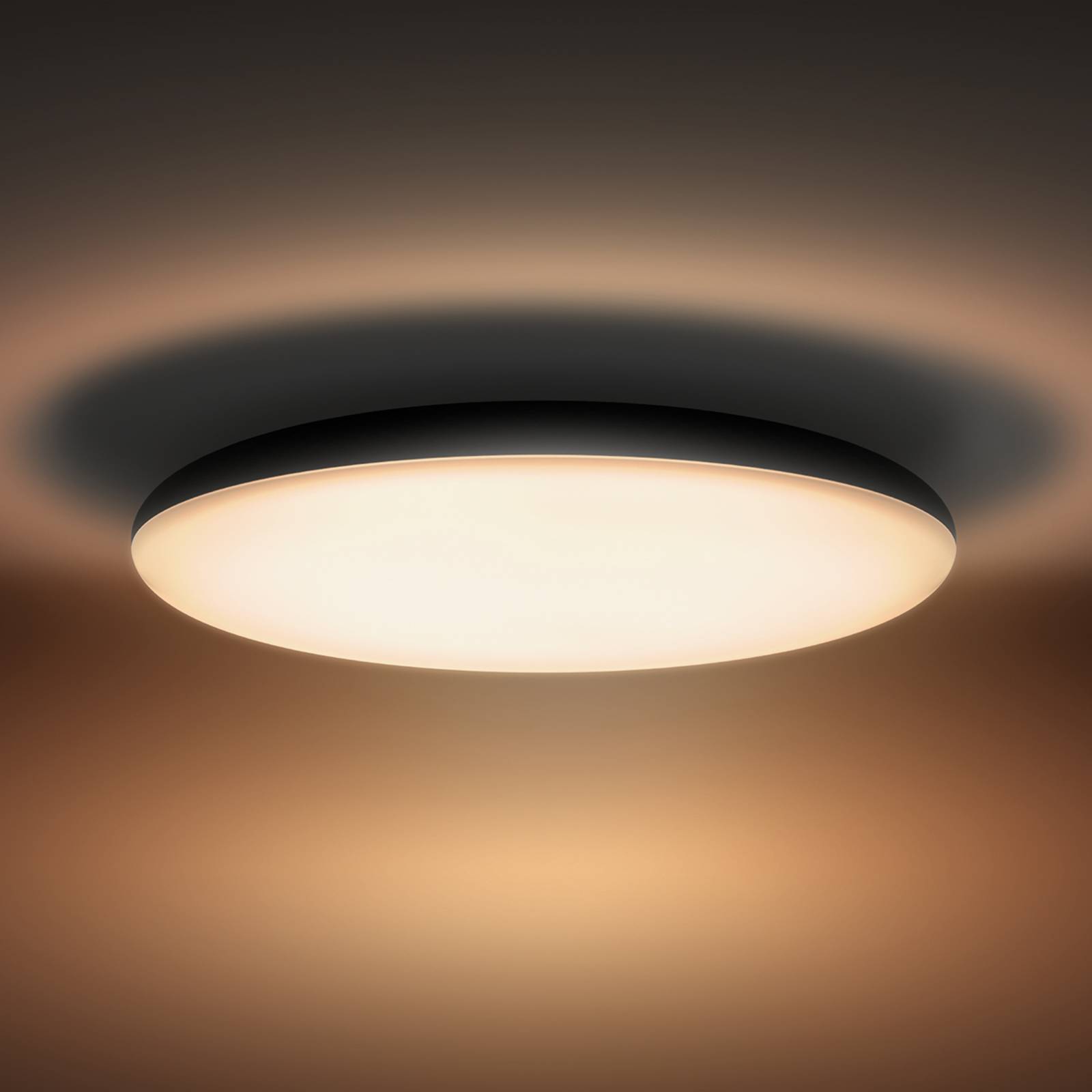 Plafonierë Philips Hue White Ambiance Cher, LED, smart, e bardhë