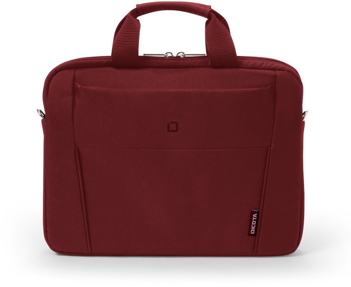 Çantë DICOTA Slim Case BASE -për laptop 13-14.1"; e kuqe