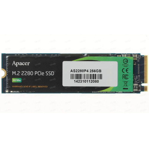 [OUTLET] Disk Apacer SSD, M.2, 256GB, PCIe Gen3 x4