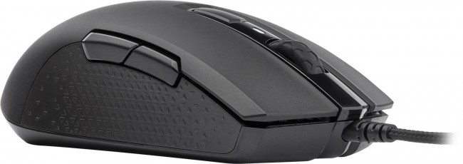 Гејмерски глушец Corsair M55 RGB PRO, 12400 DPI, USB, црн