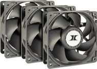 Ventilatorë për kasë Inter-Tech 88887368, set 3x 120mm, presion i lartë statik, blu