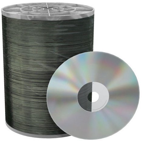 DVD дискови Mediarange DVD+R, 4.7GB, 100 парчиња, бели