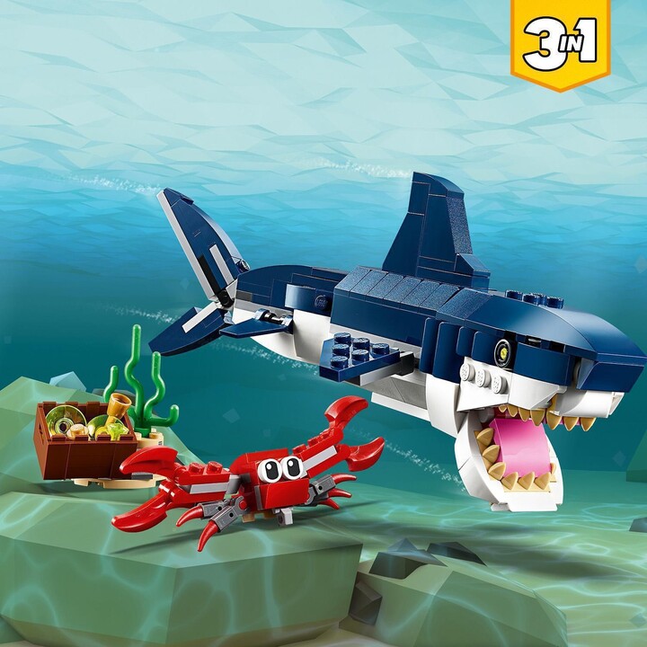 Lodër LEGO Creator 31088 Creatures from the depths of the seas