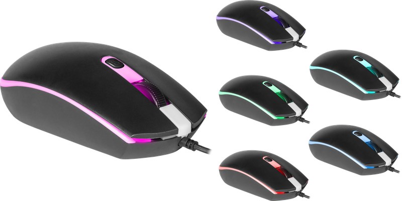 Maus Defender DOT MB-986, Gaming, USB Type-A, i zi