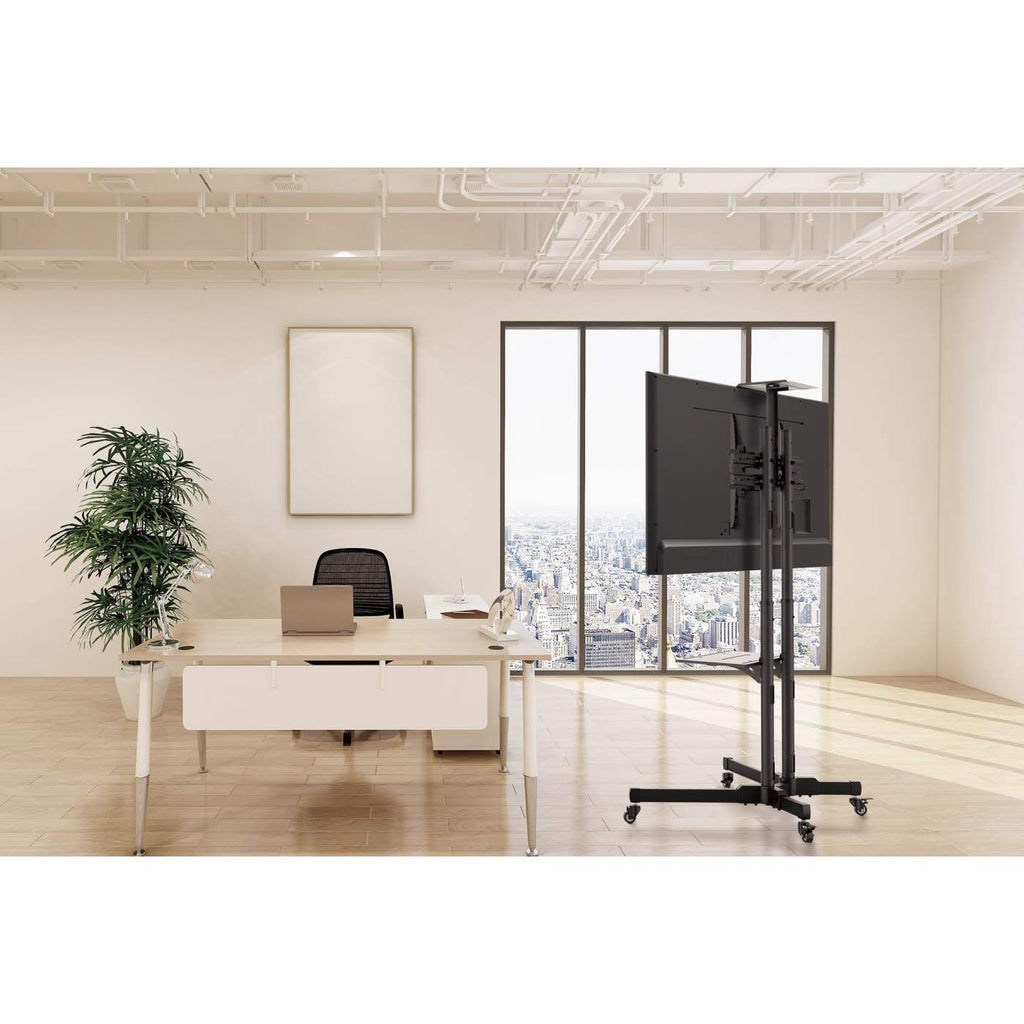 Mbajtës për TV dhe monitor Manhattan, 37-65", VESA 200x200 - 600x400mm, 40kg, i zi