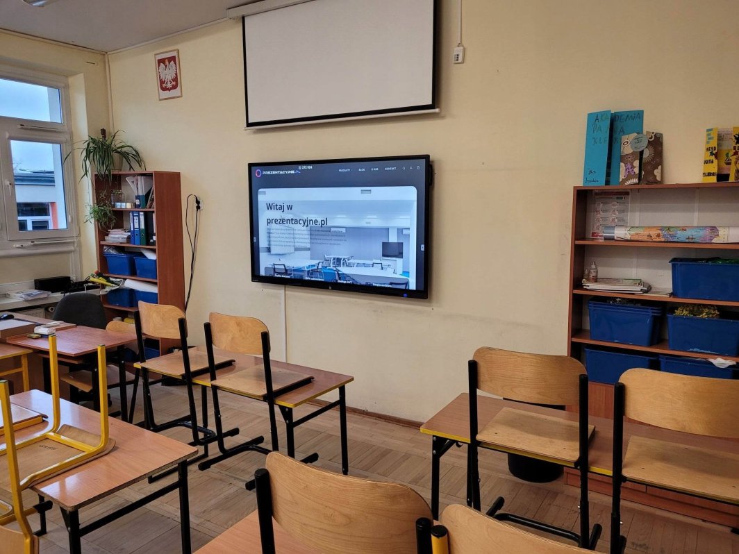 Monitor interaktiv Avtek Touchscreen 8 Mate 65, 65", prekje, i zi