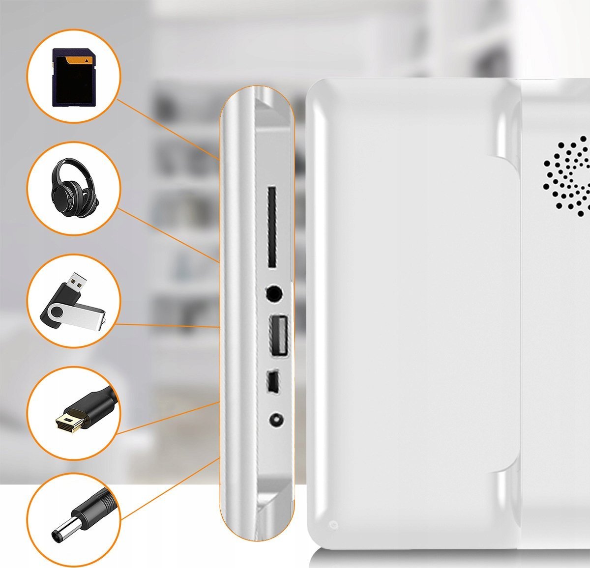 Kornizë dixhitale Kodak RCF-106H, WiFi, e bardhë