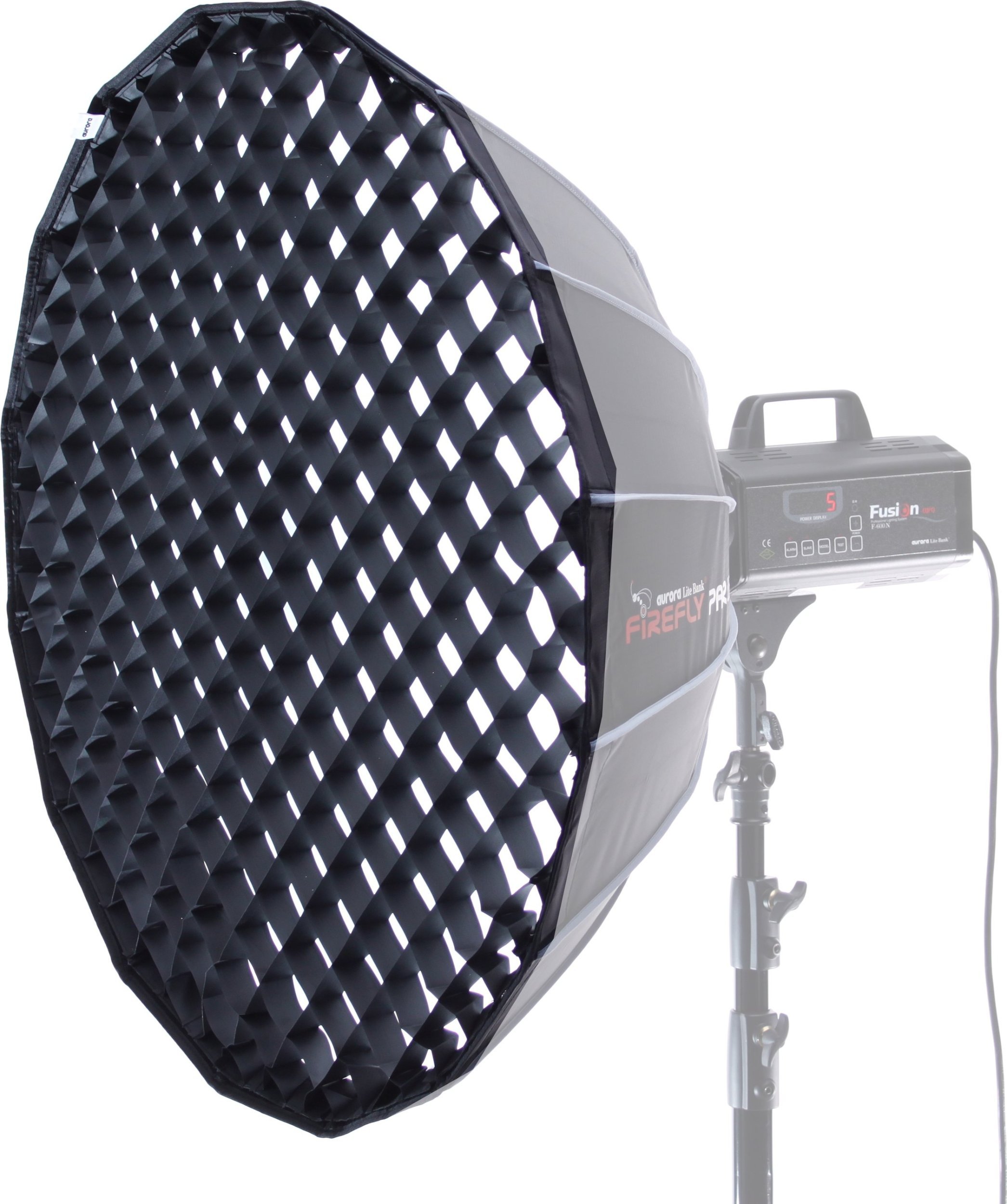 Grilë huall mjalti Aurora Firefly Par LUVT 95, Ø 95 cm, për softbox, e zezë