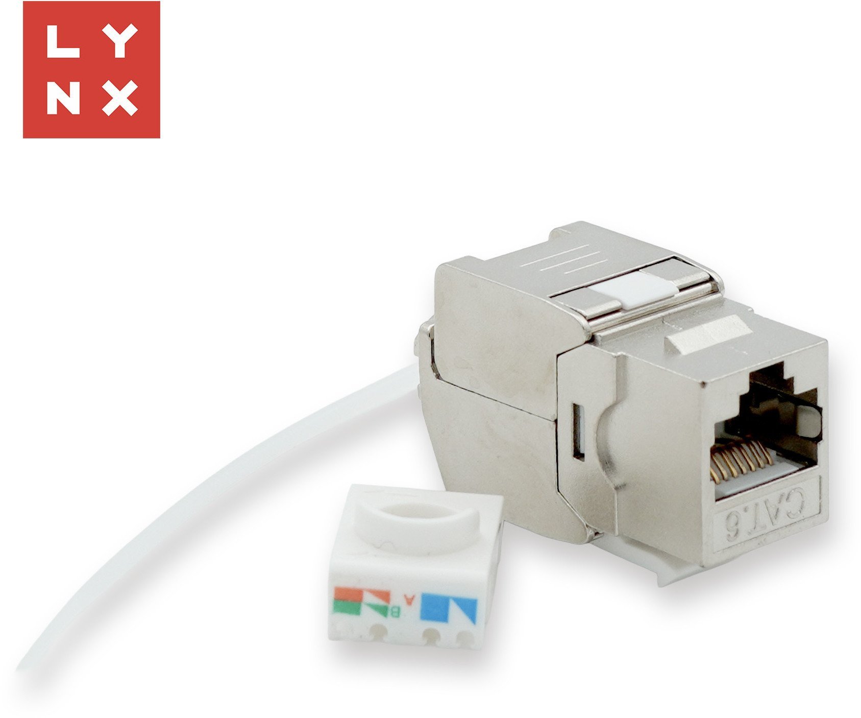 Keystone modul LYNX STP Cat6, self terminating, i argjendte | Gjirafa50