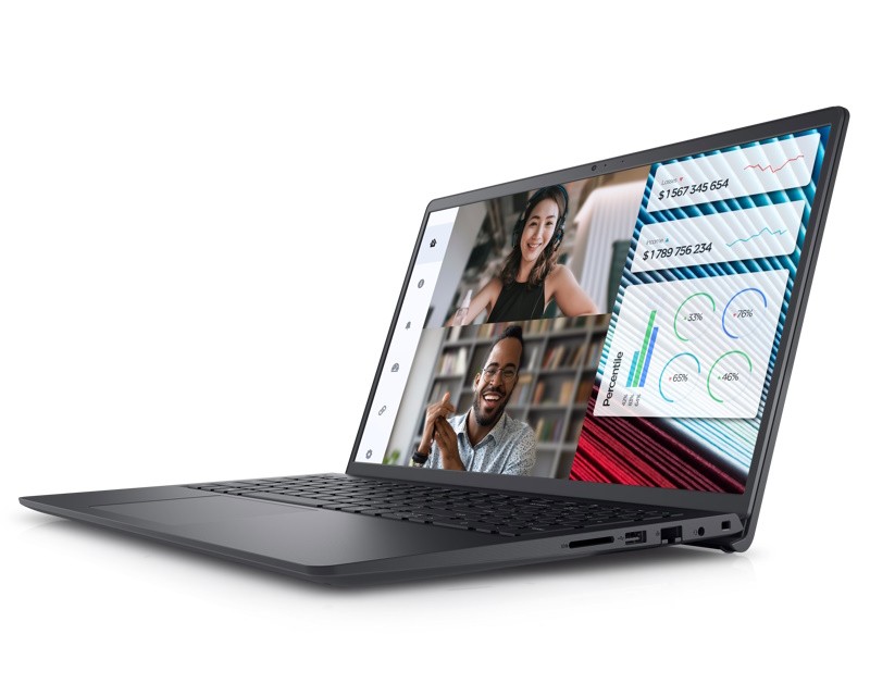 DELL Vostro 3520 15.6" (Intel Core i5 1235U, 16GB DDR4,  512GB SSD, UHD Graphics, No Os, Black)