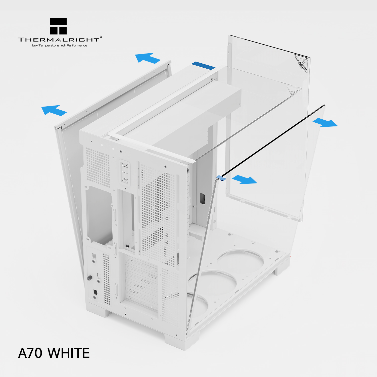 Kasë Thermalright TR-A70 FanUB,e bardhë