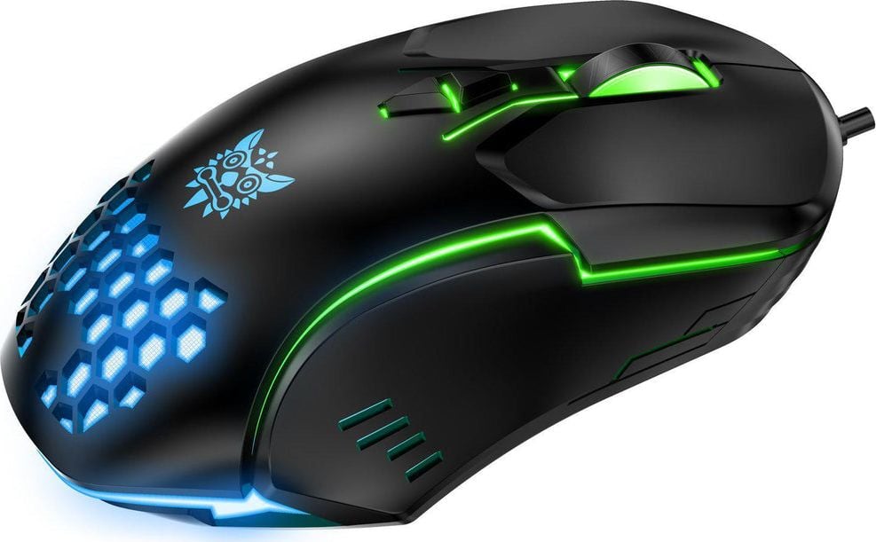 Mi gaming Onikuma CW902, me kabllo USB, ndriçim RGB, i zi