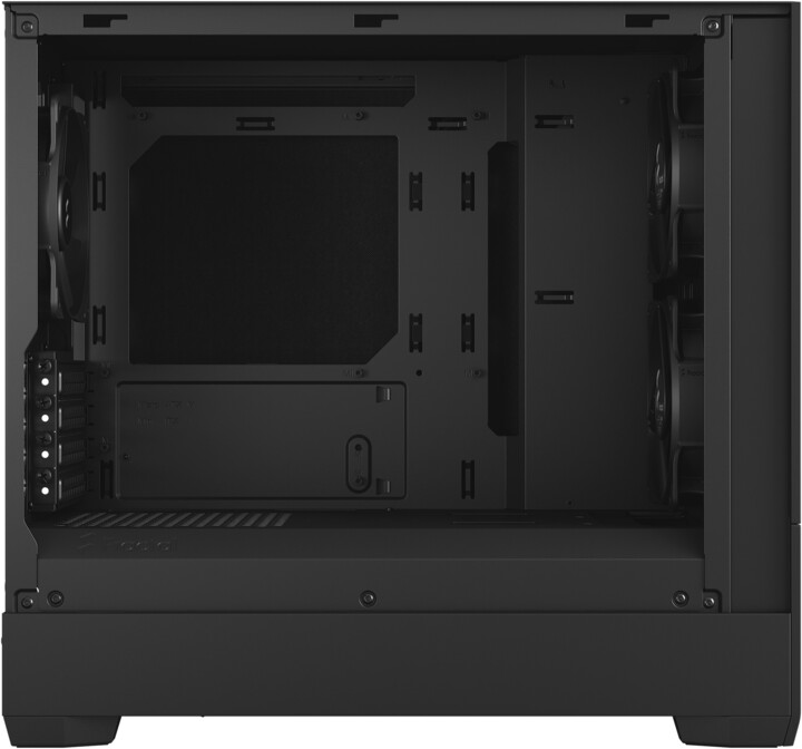 Kasë kompjuteri Fractal Design Pop Mini Silent Black TG Clear Tint