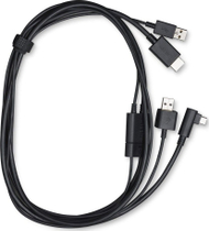 Kabllo Wacom ACK44506Z, USB A në USB C dhe HDMI, e zezë