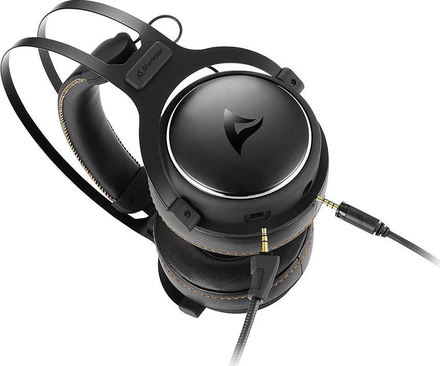 Kufje Sharkoon Skiller SGH50, over ear, Hi Res Audio, të zeza