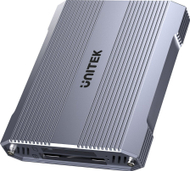 Lexues kartelash Unitek CFexpress SD microSD, USB A 10 Gbps, HUB, gri