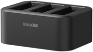 Karikues me shpejtësi Insta360 Ace Pro Ace Pro 2 Fast Charge Hub, për bateri kamerash, i zi