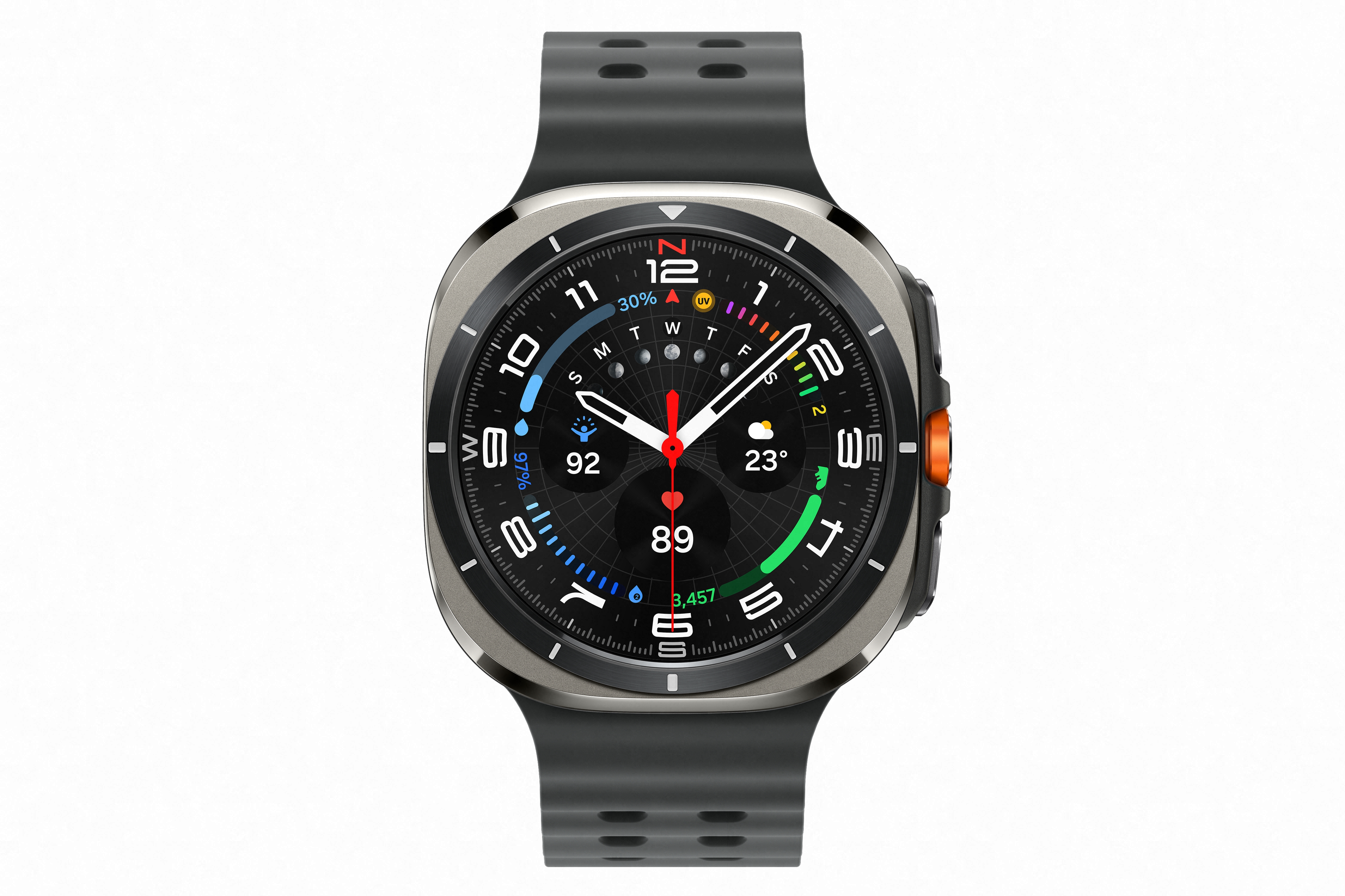Orë Samsung Galaxy Watch Ultra, 47mm, e argjendtë titanium