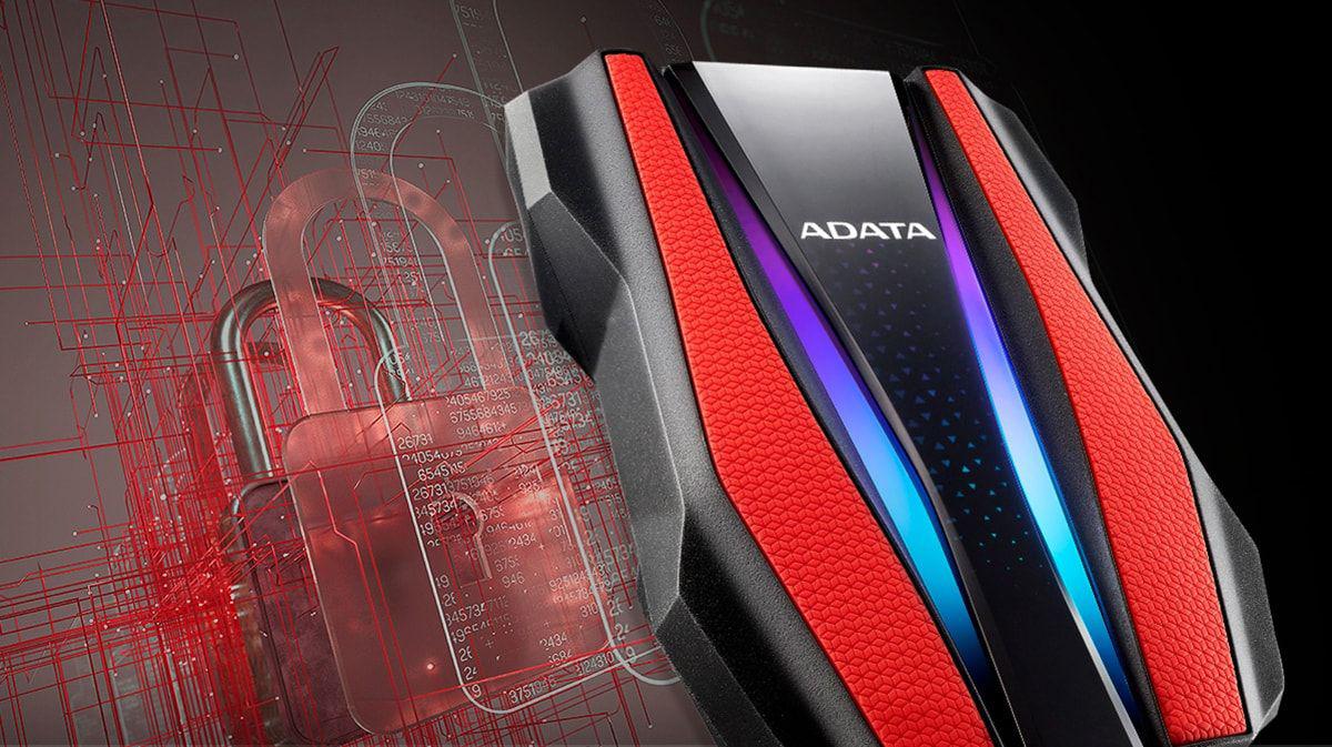 Hard disk i jashtëm ADATA HD770G, 2TB, USB 3.2, i kuq