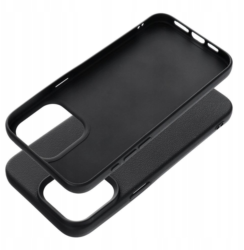 Mbulesë telefoni Skin Case për iPhone 16, plastike e butë, e hollë, e zezë