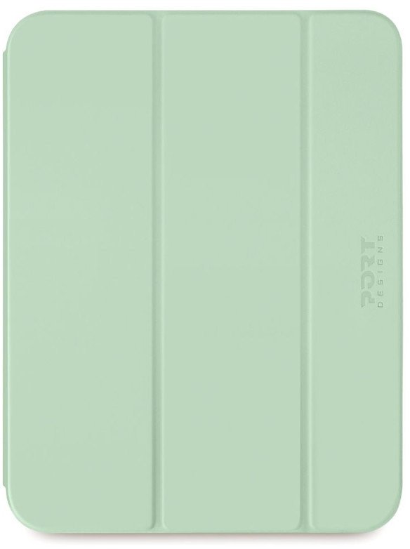 Обвивка за таблет Port Designs NOUMEA II SLIMCLEAR ECO, 10.9" 11", флип, црна и проѕирна тиркизна