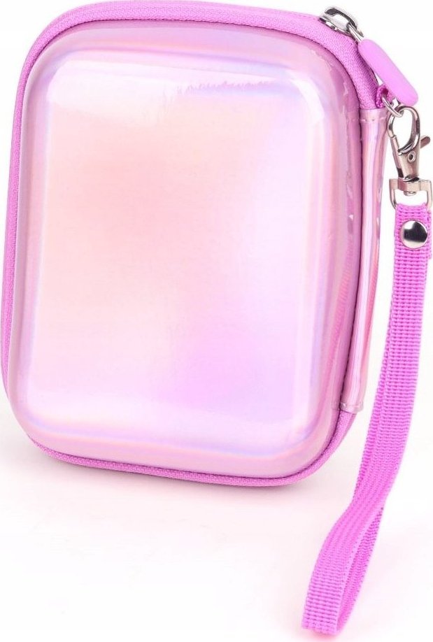 Etui për aparat LoveInstant, për Instax Mini Evo Mini LiPlay Mini Link, rezistent ndaj ujit, rozë me shkëlqim