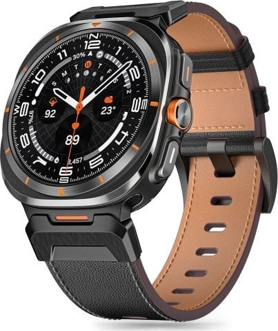 Rrip ore Tech-Protect Delta Pro, për Samsung Galaxy Watch Ultra 47mm, lëkurë, kafe