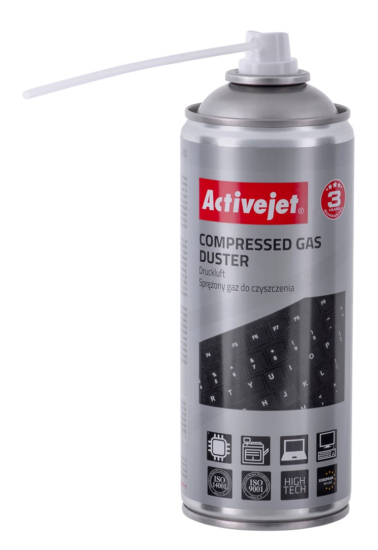 Sprej ajri i kompresuar ActiveJet AOC-200, 400 ml, shumëngjyrësh