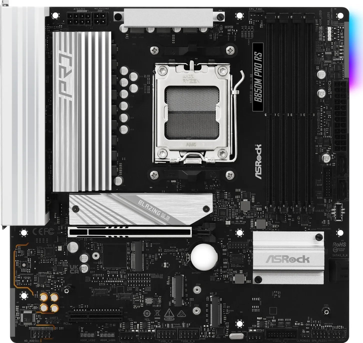 Pllakë amë Asrock B850M Pro RS, Socket AM5, DDR5, Micro ATX 2