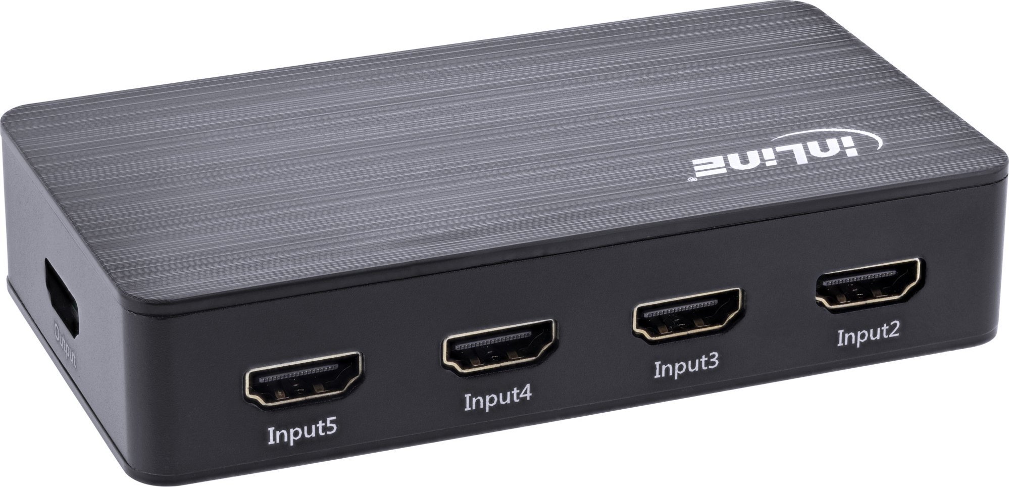 Ndërprerës HDMI InLine, 5 porta, 4K 60Hz, i zi