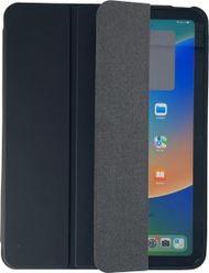 Mbulesë tableti DEQSTER Slim Case për iPad 10.9 gjenerata 10, me kapak Trifold, me mbajtëse për stilolaps, e zezë