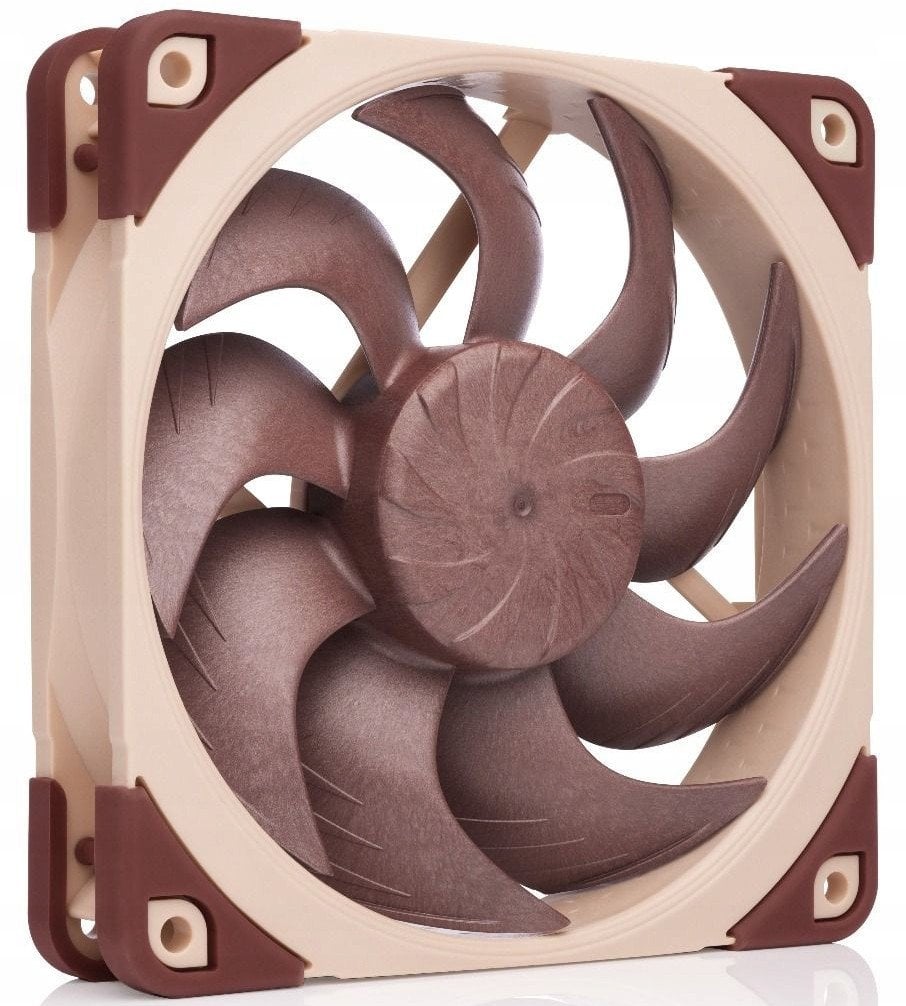 Ventilator PC Noctua NF-A12x25 G2 PWM, 120mm, i qetë, kafe